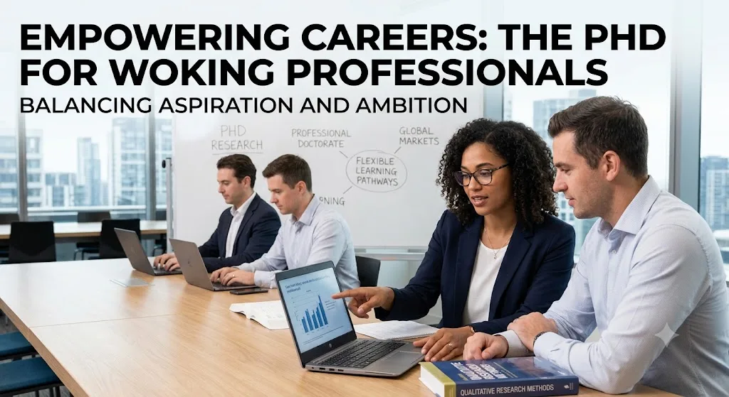 PhD for Working Professionals | Flexible Doctoral Programs
