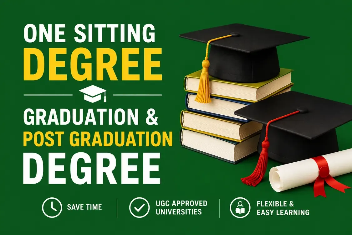 Benefits of One Sitting Degree for Working Professionals | Complete Guide