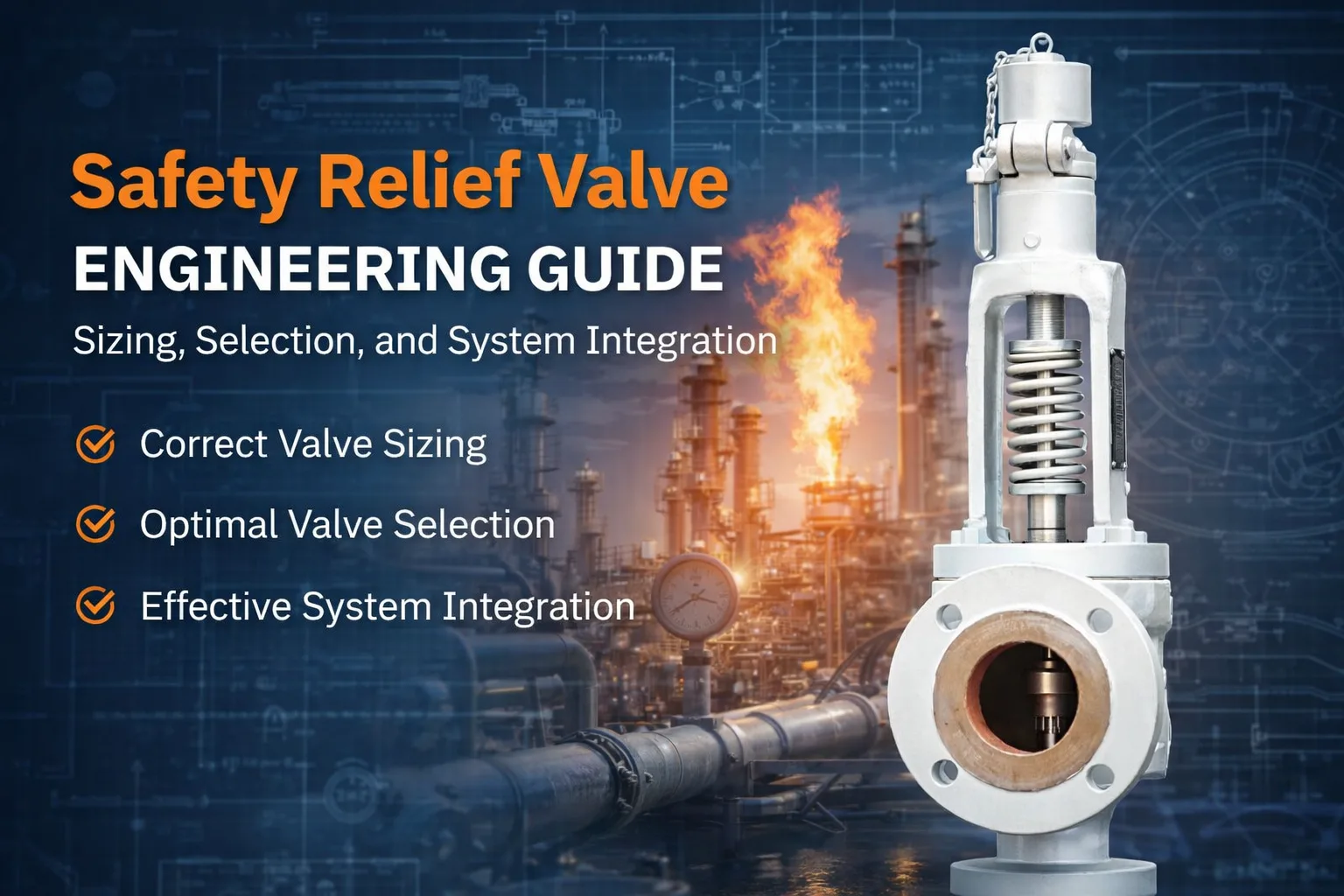 Safety Relief Valve Engineering Guide: Sizing, Selection, and System Integration