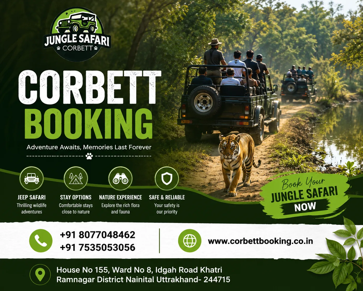 Key Benefits of Planning Your Corbett Booking in Advance