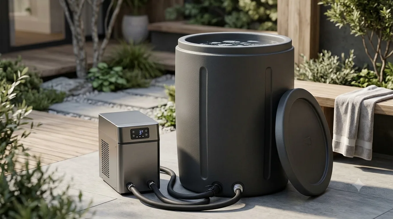 How Revitalice Ice Barrel Plus & Chiller Makes Cold Plunging Easier