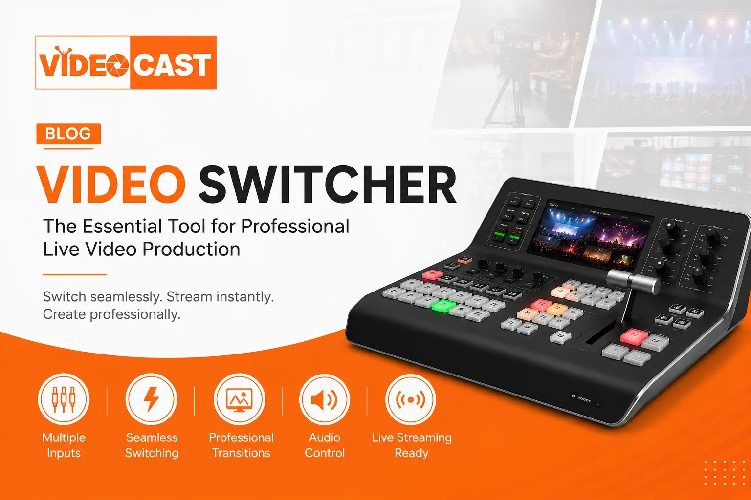 Video Switcher: The Essential Tool for Professional Live Video Production