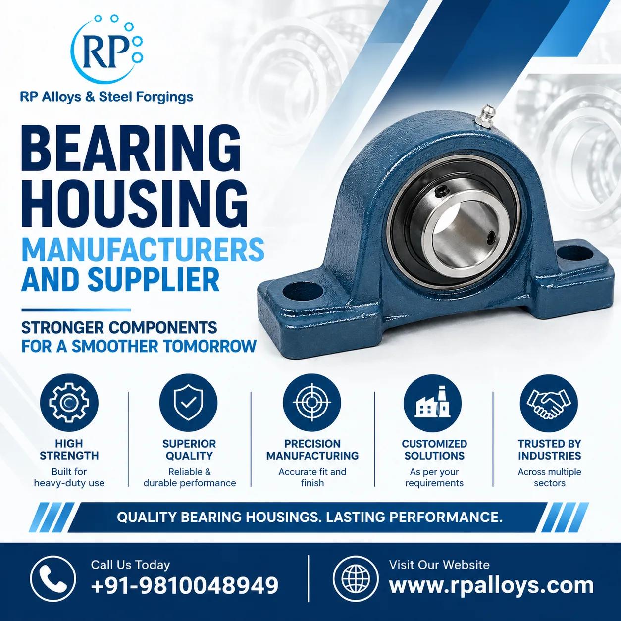 Why Bearing Housings Matter for Heavy-Duty Industrial Equipment