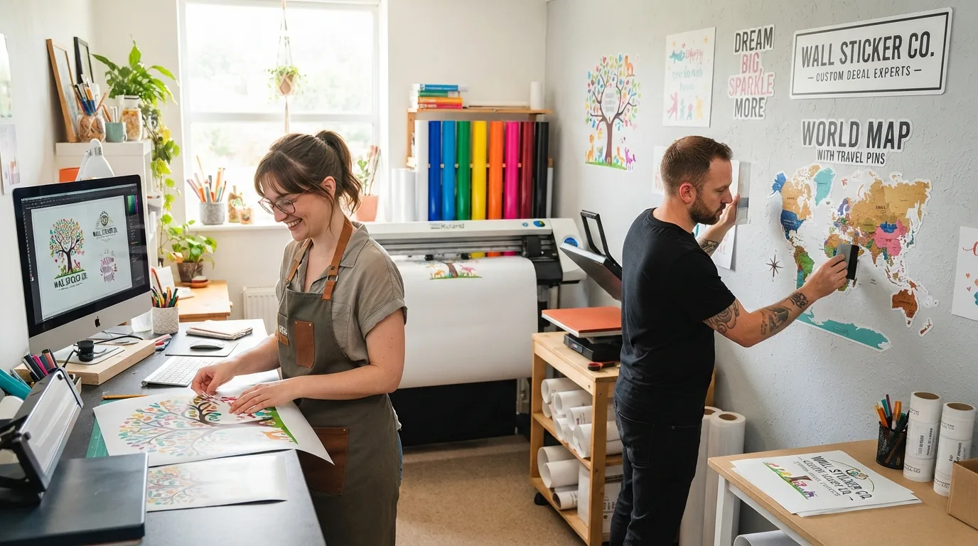 Custom Wall Sticker Manufacturer in China: TOPMI's Solutions for Unique Interior Designs
