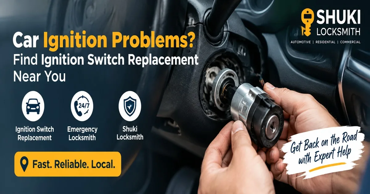Car Ignition Problems? Find Ignition Switch Replacement Near You