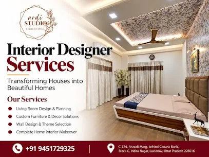 Residential Interior Designer Services in Lucknow.