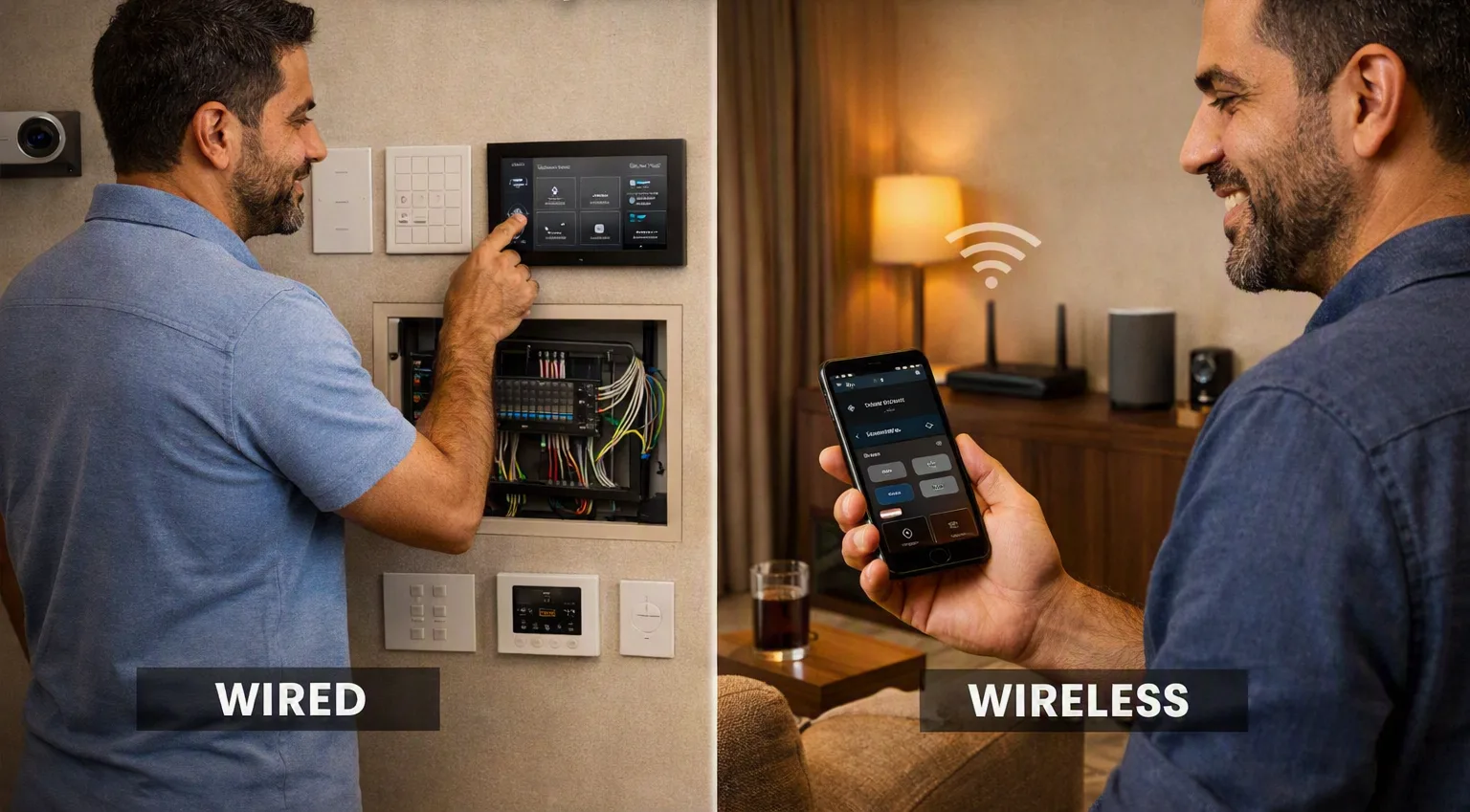 What Is the Difference Between Wired and Wireless Home Automation?