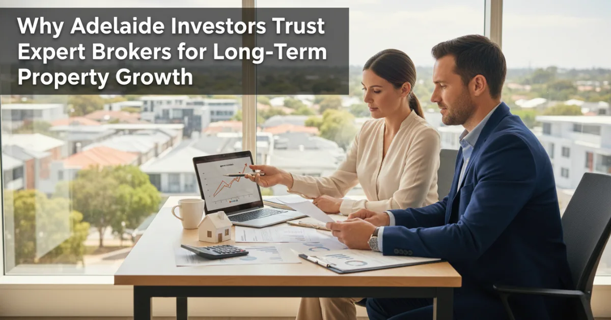 Why Adelaide Investors Trust Expert Brokers for Long-Term Property Growth