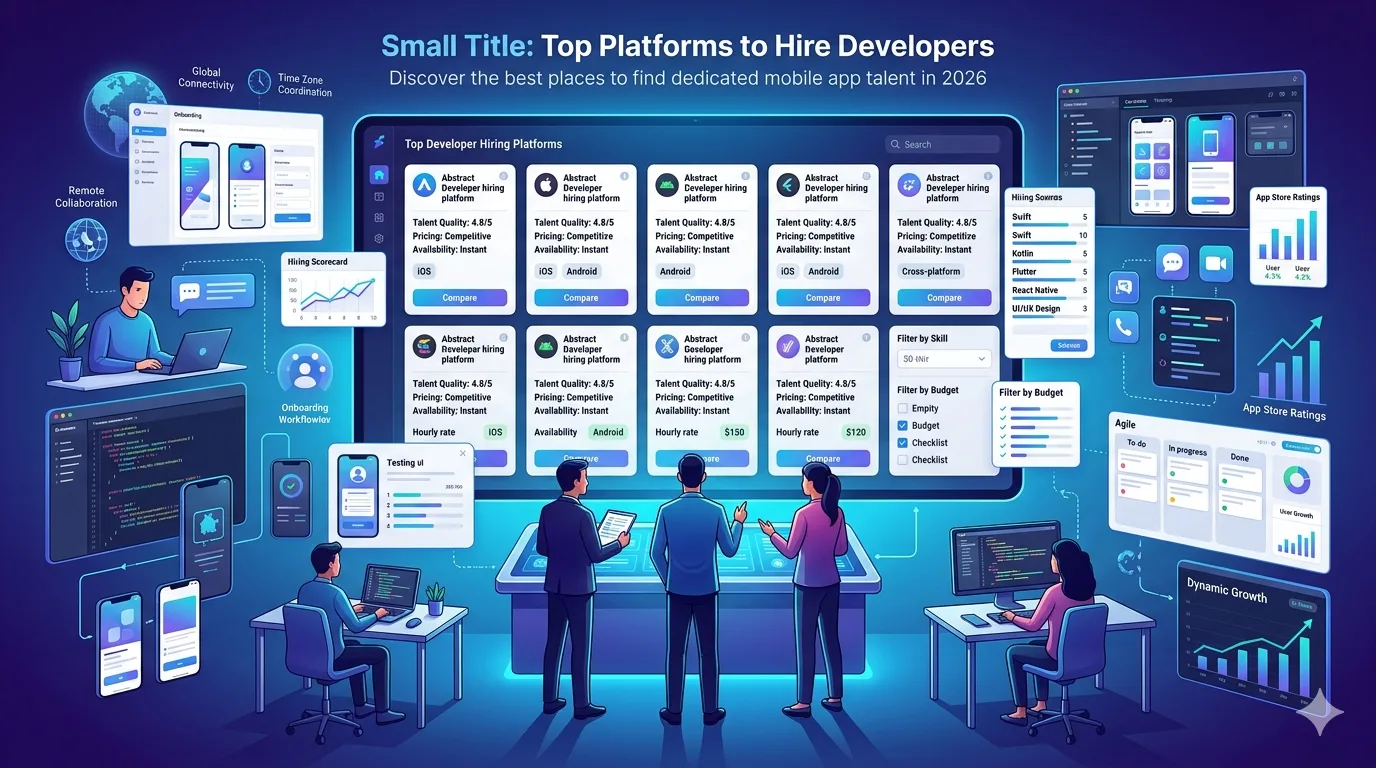 Hire Dedicated Mobile App Developers: The 10 Best Platforms for 2026