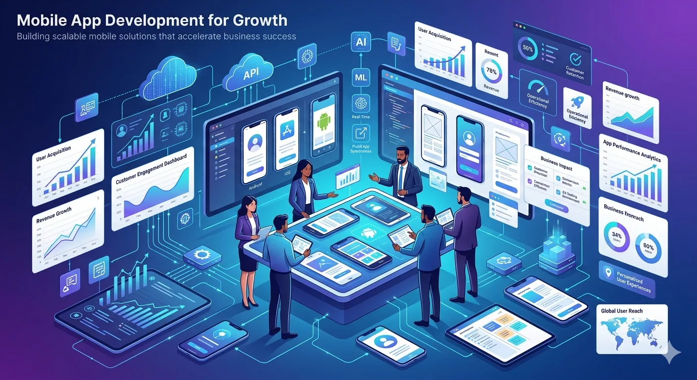 Mobile Application Development Solutions for Growth