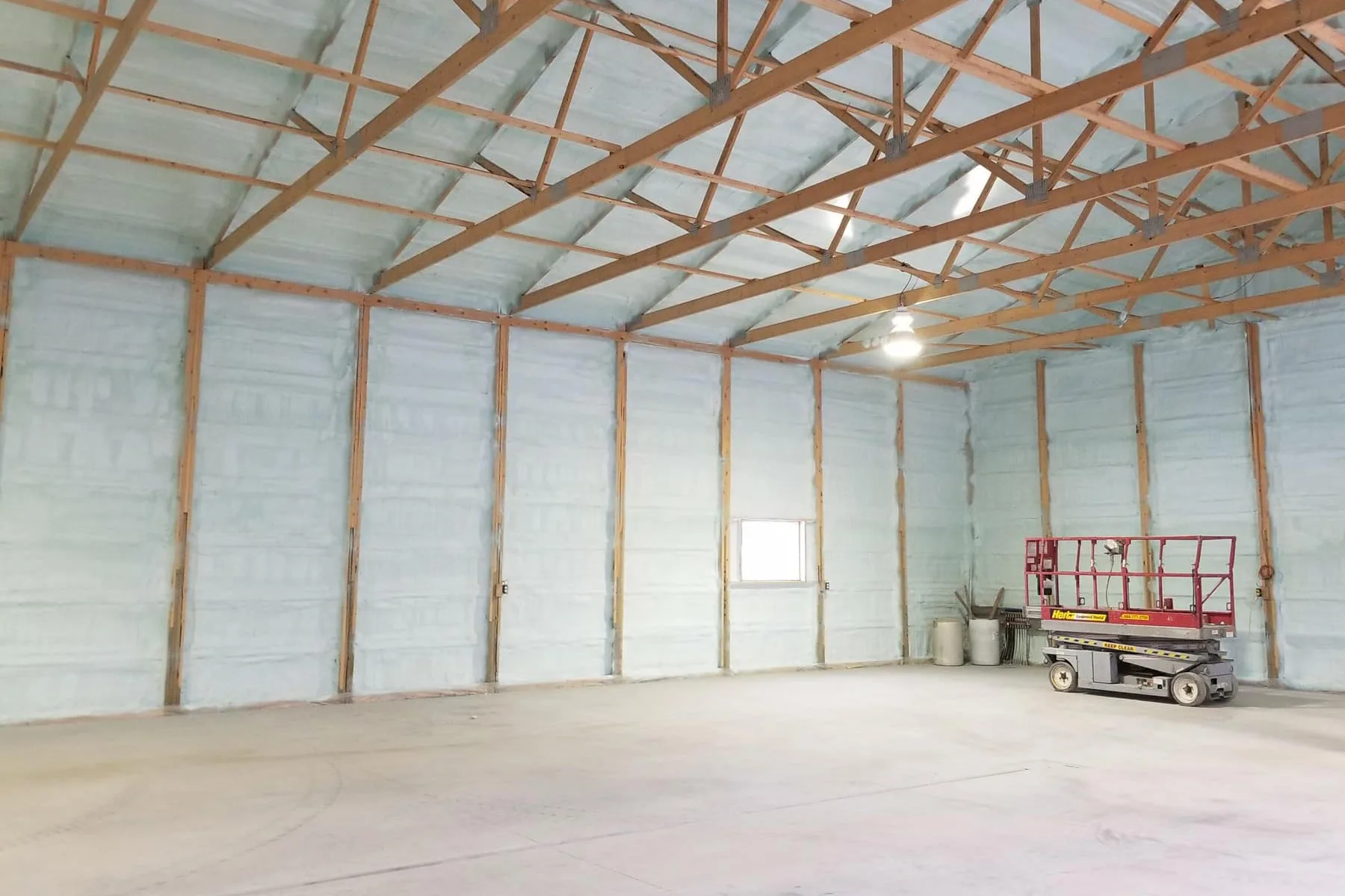 Why Your Bartlett, Il Metal Shop Is Freezing And How Pole Barn Insulation Stops It