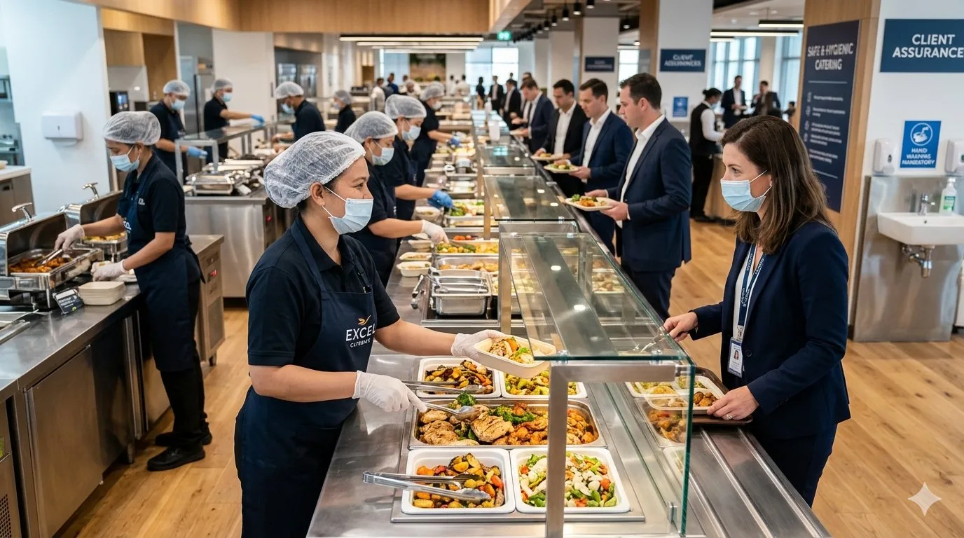 Is Food Safety and Hygiene in Large Corporate Catering important? What Clients Should Expect