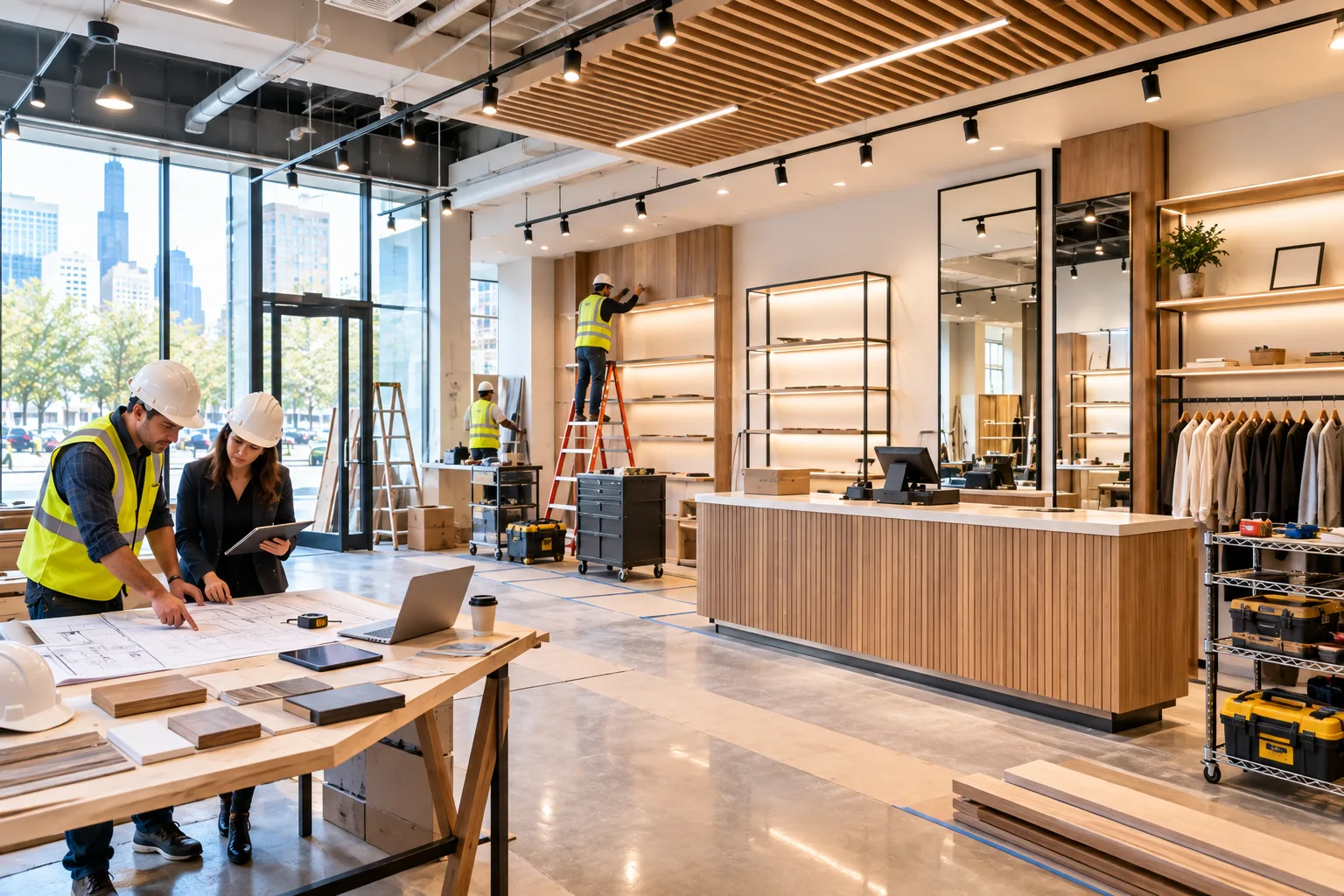 Retail Store Construction Chicago: Faster Store Openings