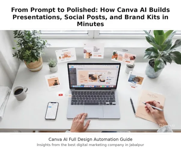 How the Best Digital Marketing Company in Jabalpur Uses Canva AI for Presentations and Social Media