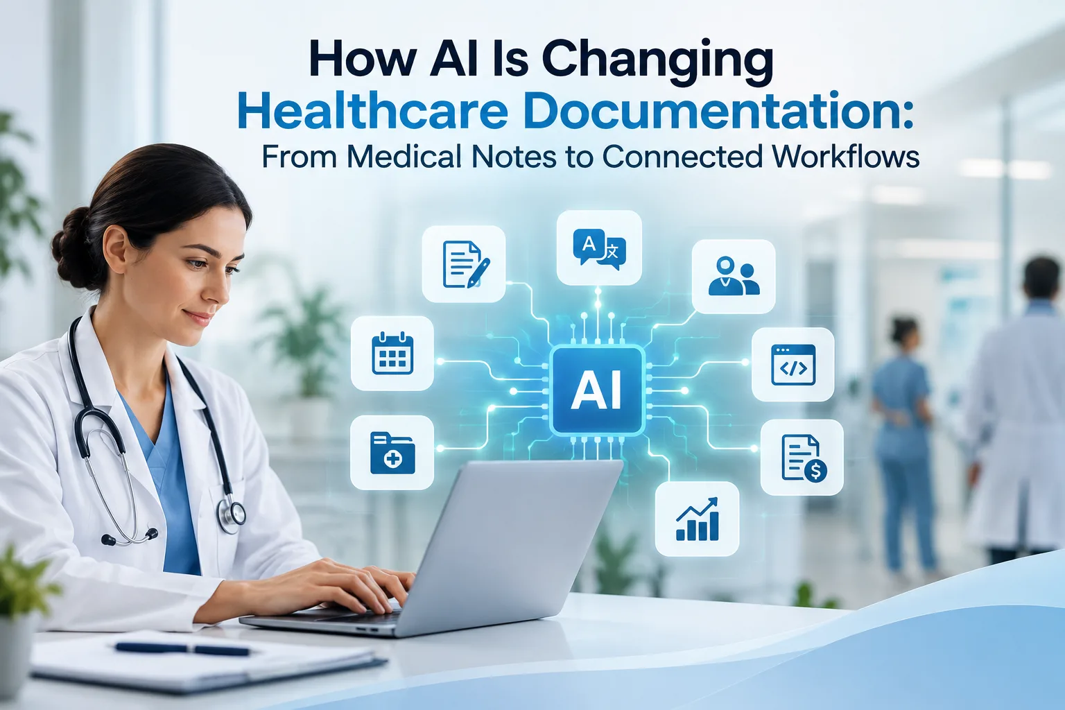 How AI Is Changing Healthcare Documentation: From Medical Notes to Connected Workflows