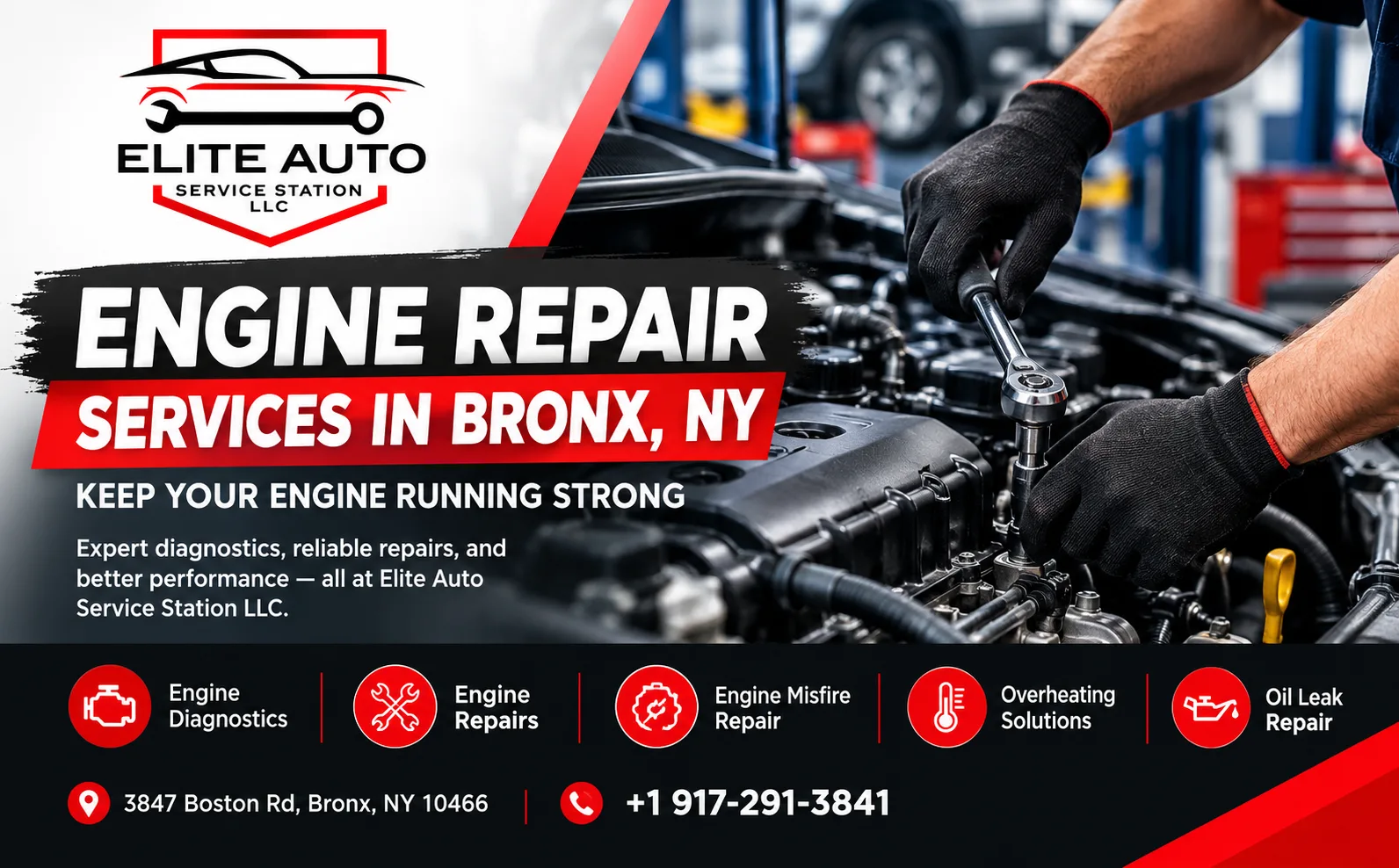 Engine Repair Services in Bronx, NY | Elite Auto Service Station LLC