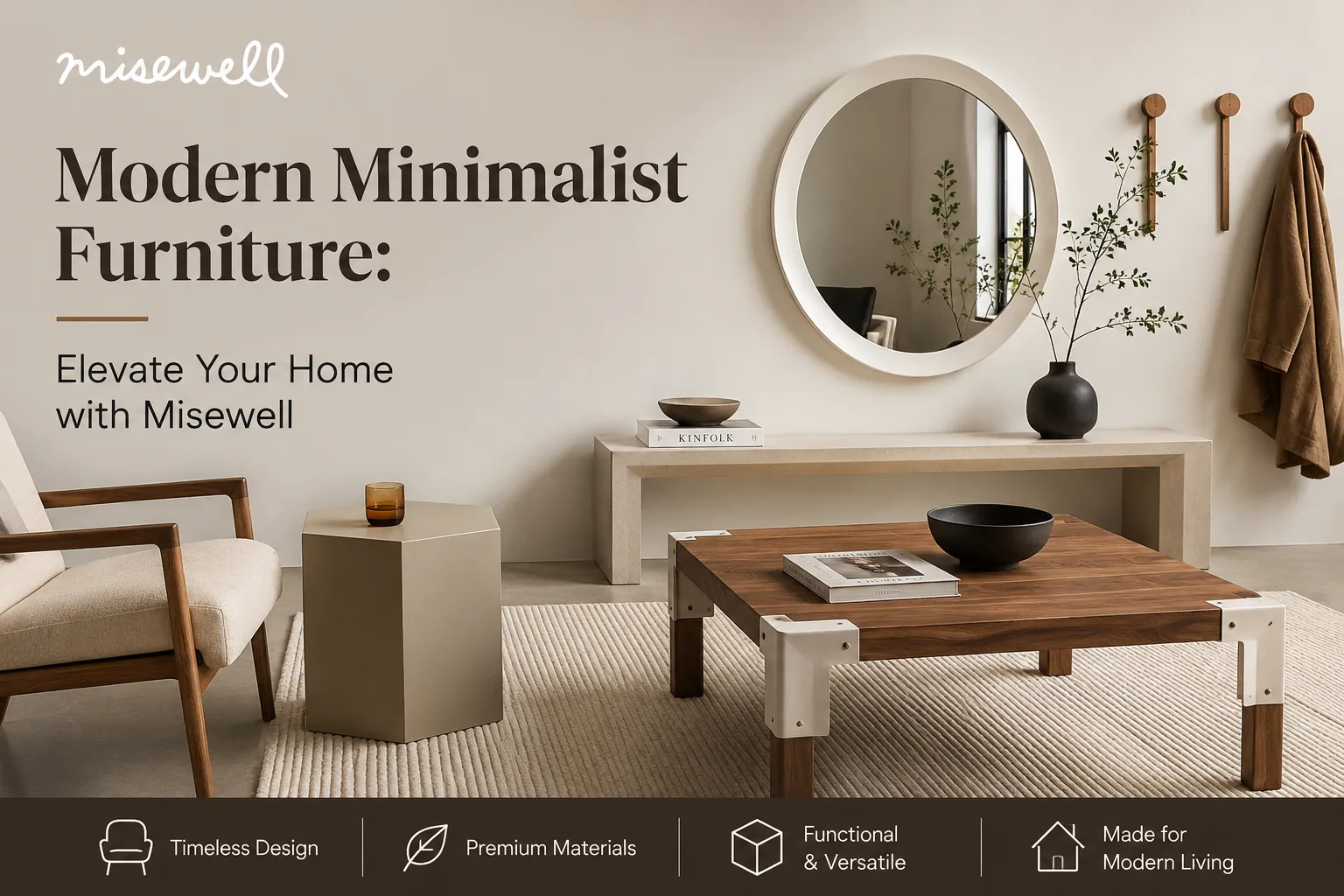 Modern Minimalist Furniture: Elevate Your Home with Misewell