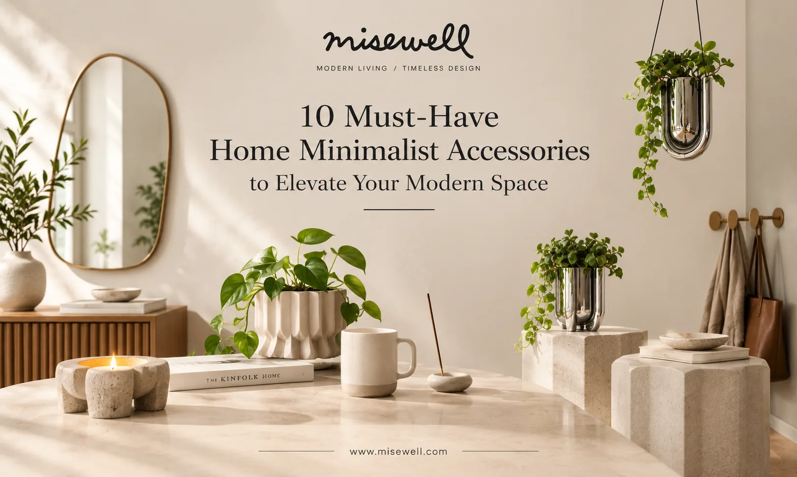10 Must-Have  Home MinimalistAccessories to Elevate Your Modern Space