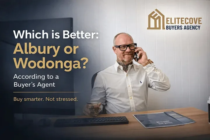 Which is better, Albury or Wodonga, according to a buyer’s agent?