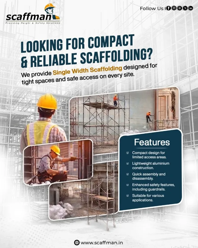 Trusted Aluminium Scaffolding Rental Services in Bangalore