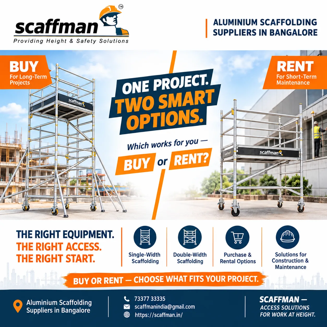 Types of Aluminium Scaffolding for Different Project Requirements