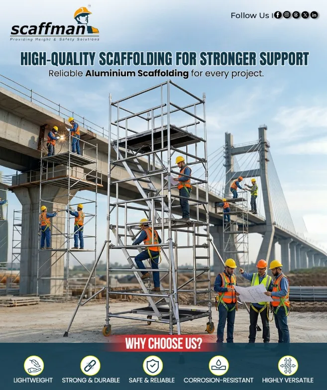 Aluminium Scaffolding on Rent in Bangalore – Scaffman
