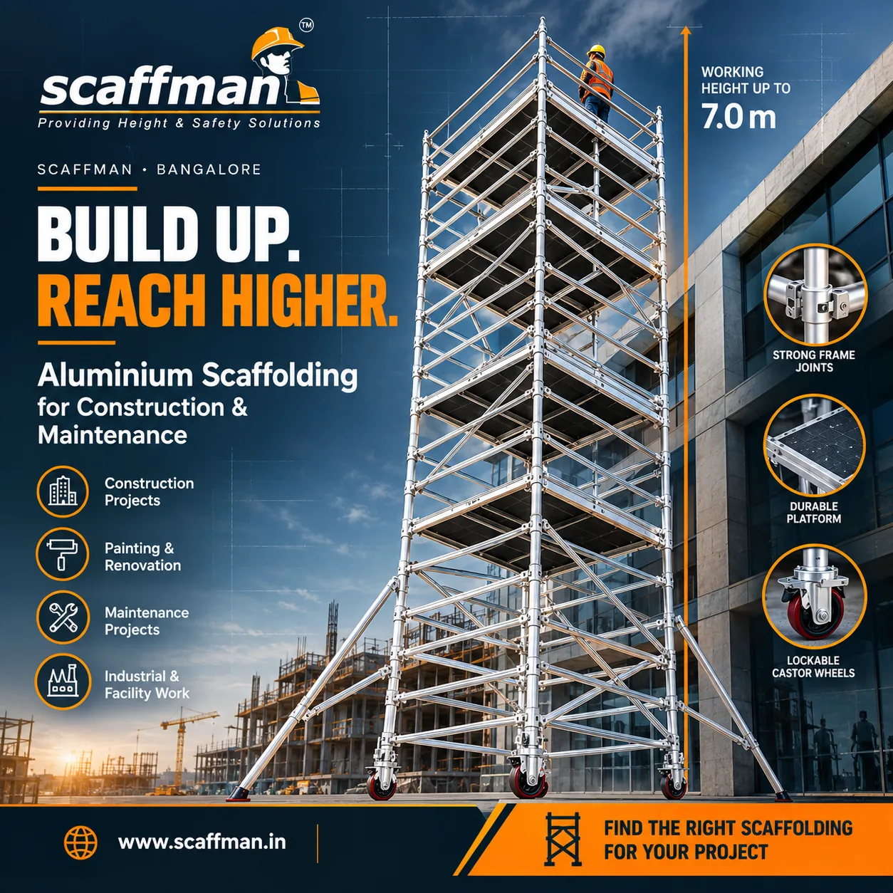Is It Better to Rent or Buy Aluminium Scaffolding for Your Project in Bangalore?