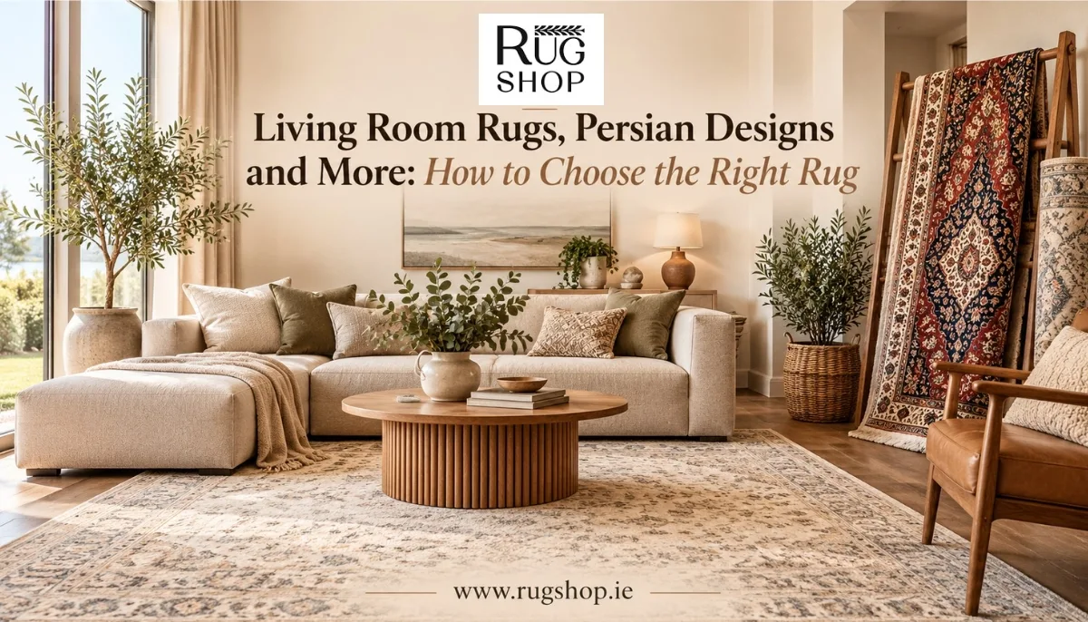 Living Room Rugs, Persian Designs and More: How to Choose the Right Rug