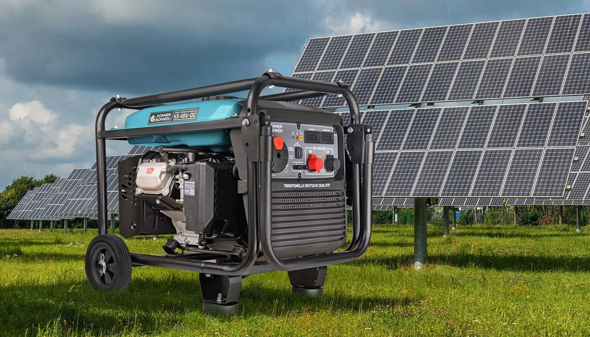 What Makes the Konner 48V DC Generator Ideal for Solar Backup Integration?