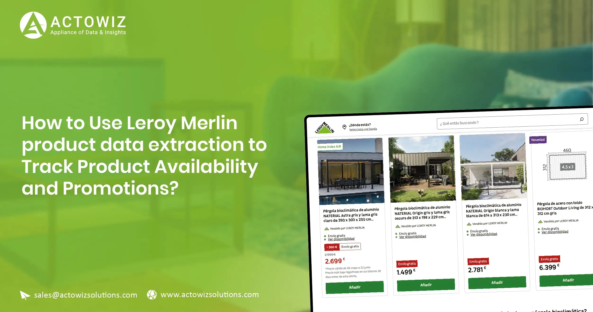 Leroy Merlin product data extraction