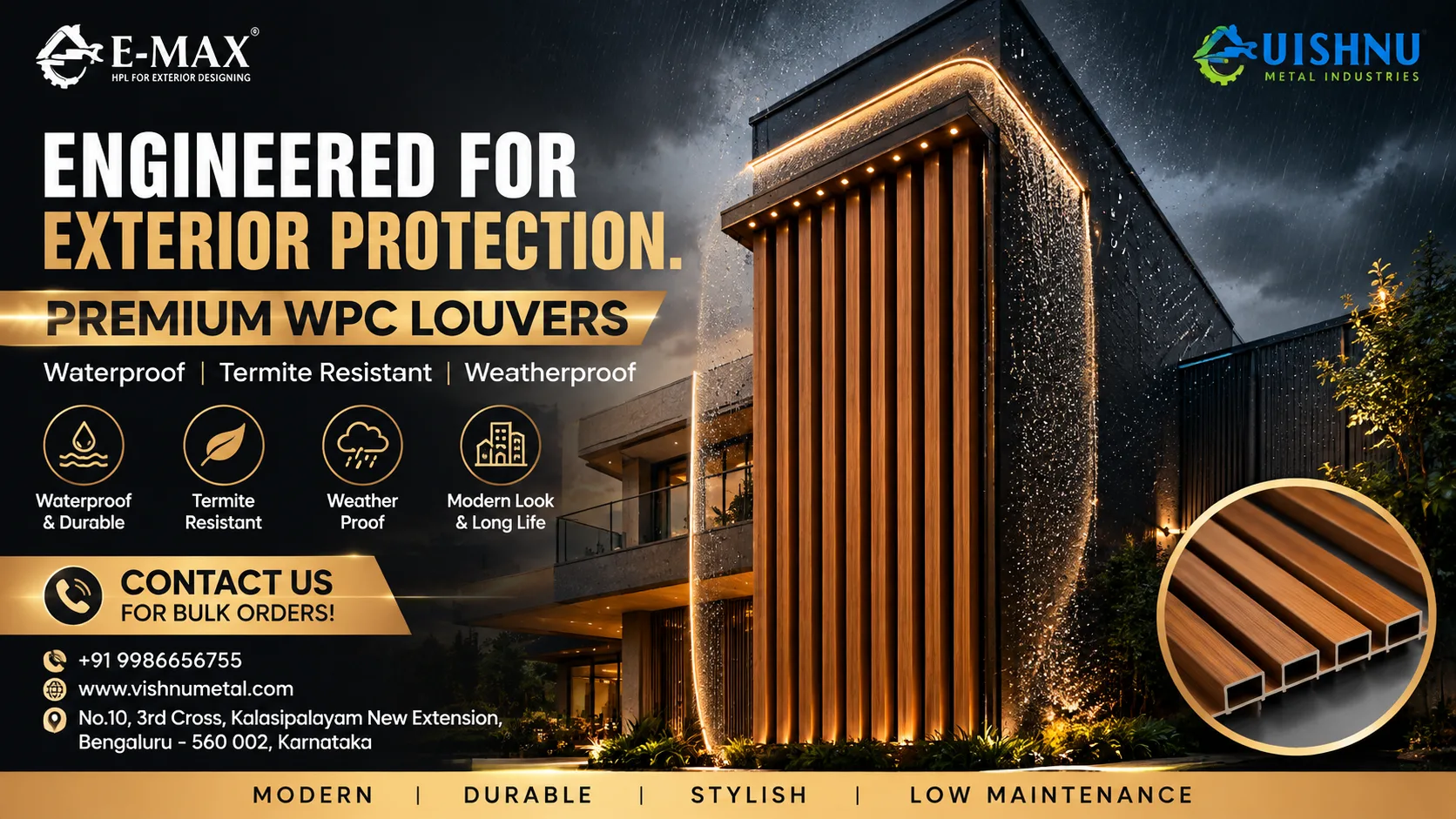 Which Wall Cladding Solution Is Best for Modern Homes and Commercial Buildings in Bangalore?