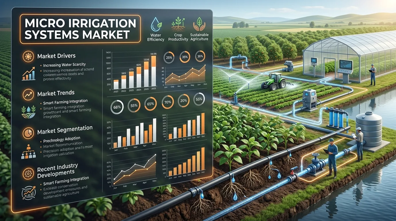 Micro Irrigation Systems Market Size, Share and Forecast 2026-2034