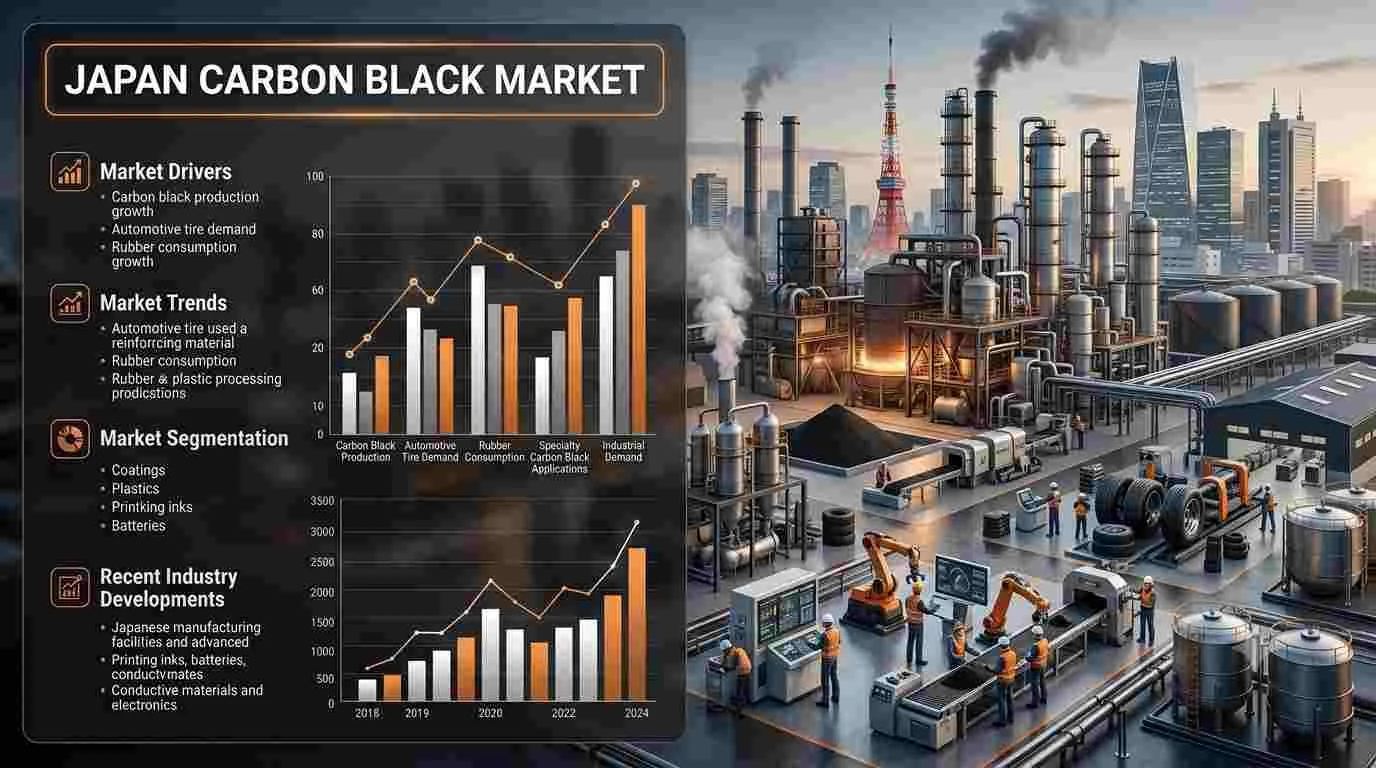 Japan Carbon Black Market: Manufacturing Technology & Growth Analysis 2026-2034