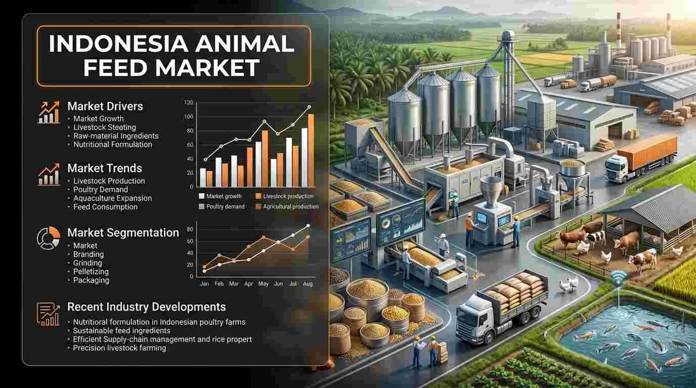 Indonesia Animal Feed Market: Production Trends & Future Outlook 2026-2034