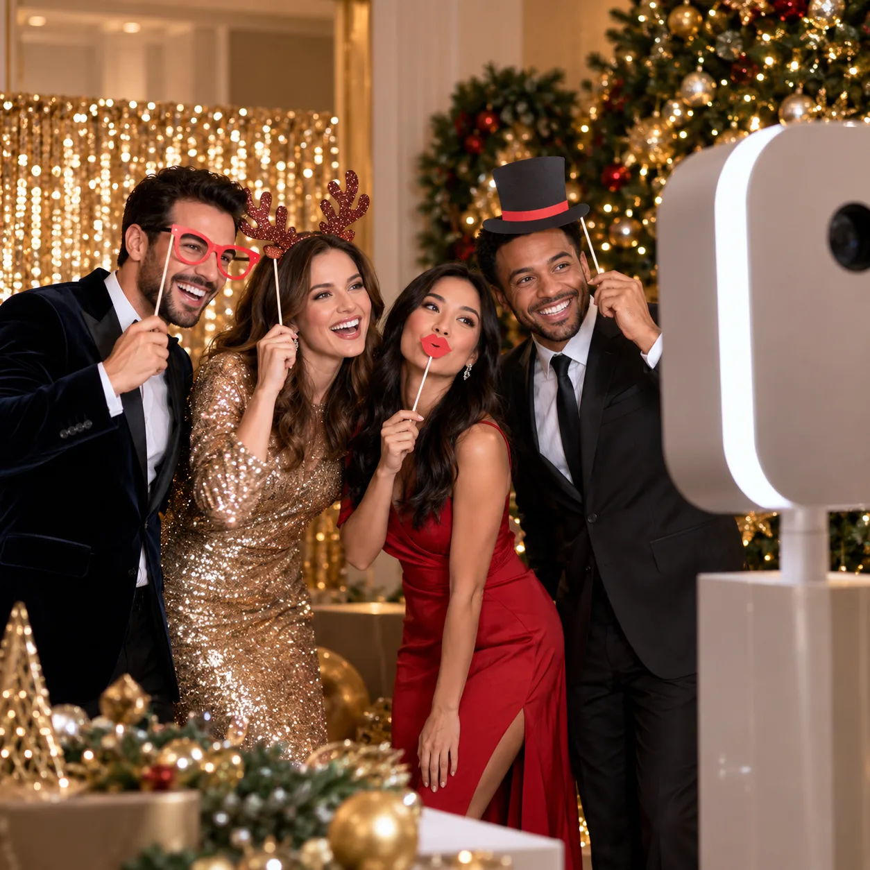 Make Every Holiday Smile Count With a Holiday Event Photo Booth Bay Area