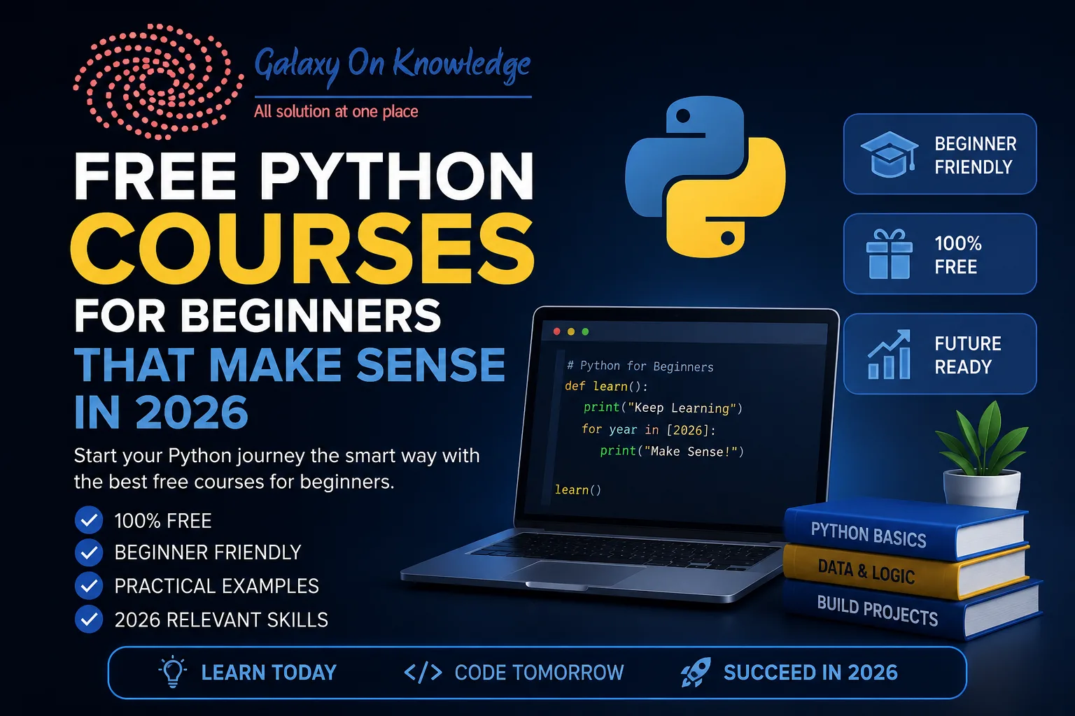 Free Python Courses for Beginners That Make Sense in 2026