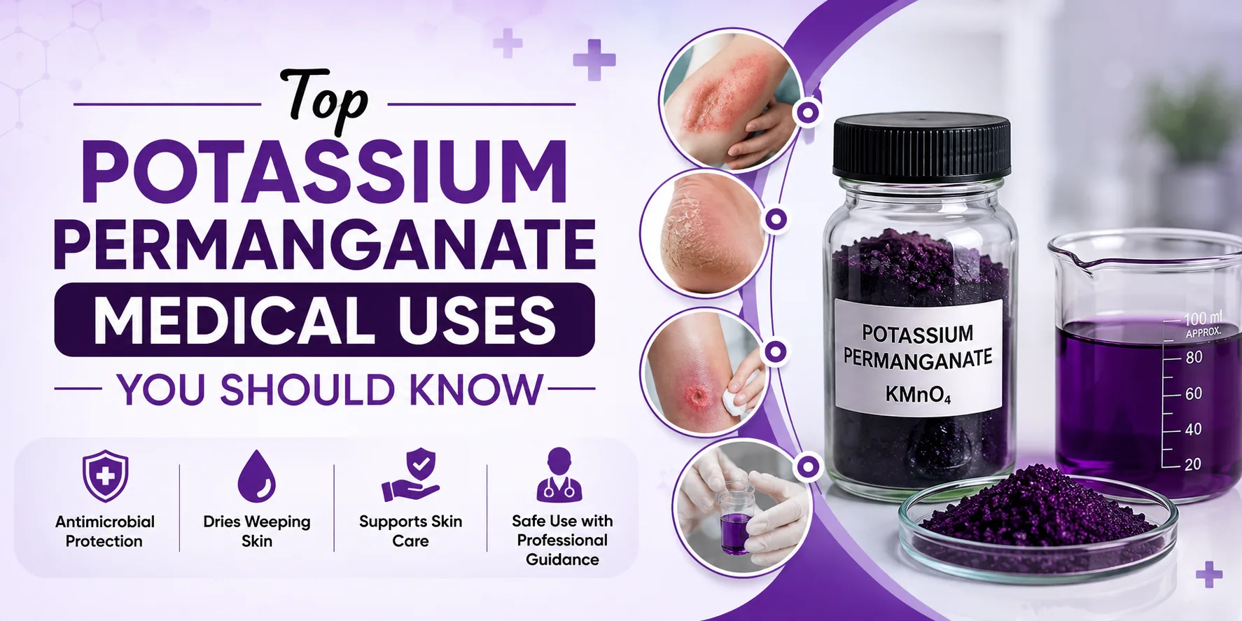 Top Potassium Permanganate Medical Uses You Should Know