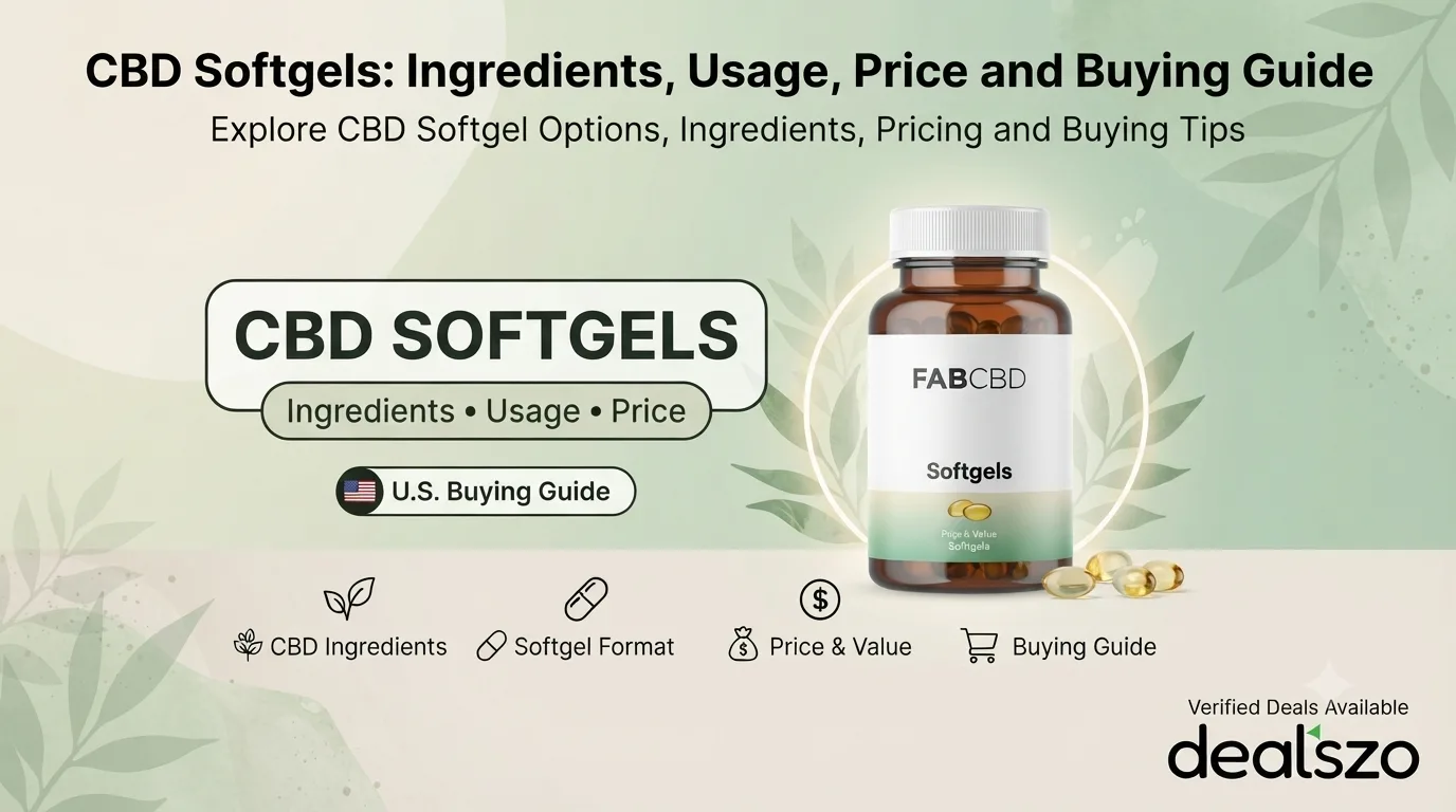 CBD Softgels: Ingredients, Usage, Price and Buying Guide for U.S. Consumers