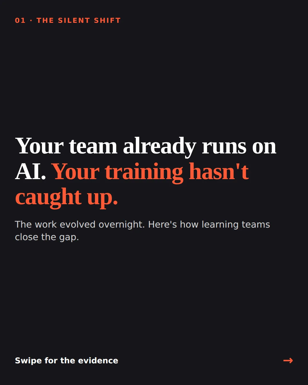 7 Signs AI Has Already Changed Your Job (And What Smart Training Teams Are Doing About It)