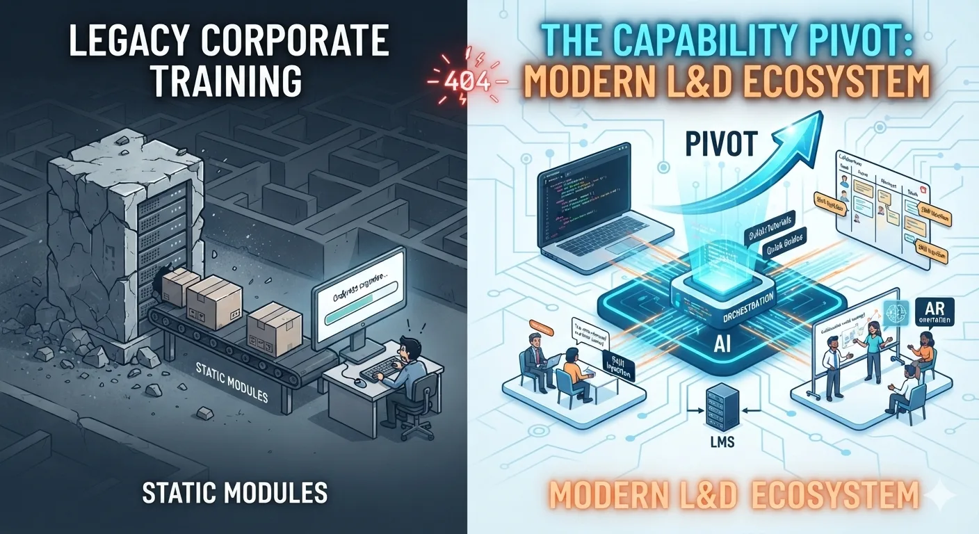 The Capability Pivot: Why Most Corporate AI Training Strategies Fail