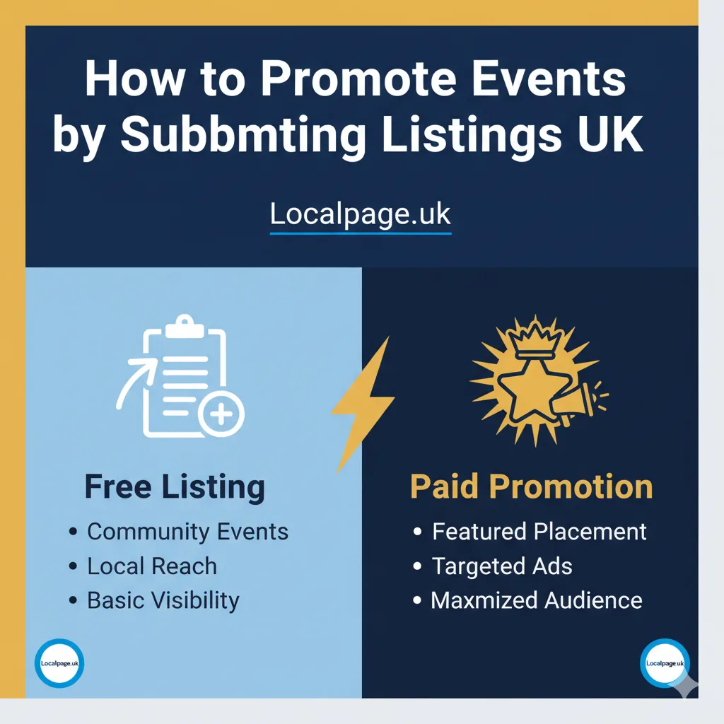 How to Promote Events by Submitting Listings UK