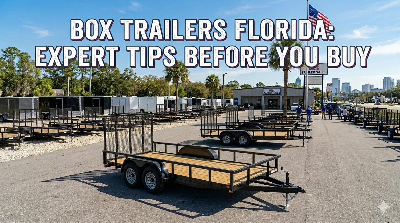 Box Trailers Florida: Expert Tips Before You Buy