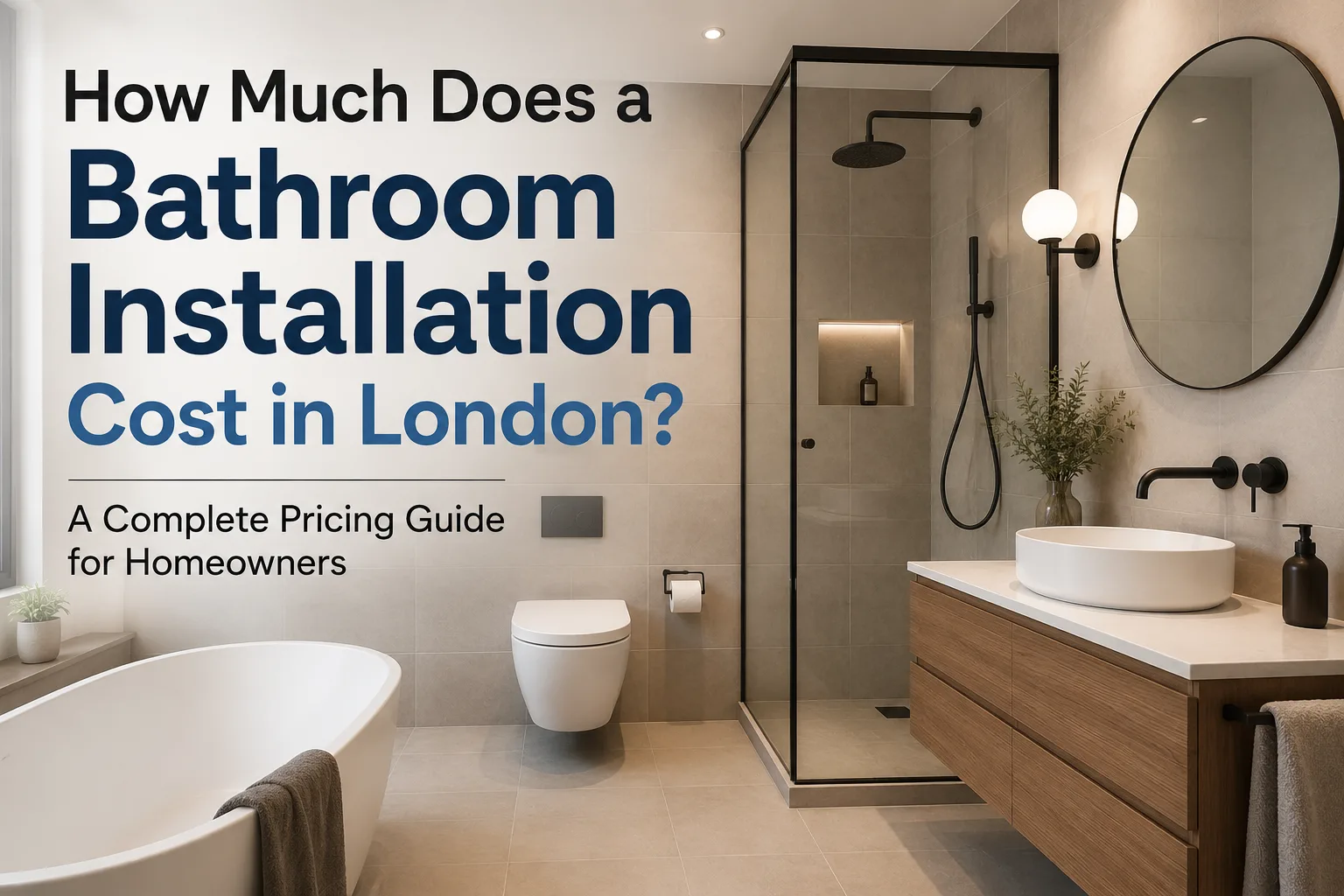 How Much Does a Bathroom Installation Cost in London?