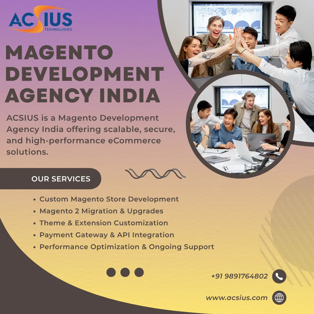 Professional Hire Magento Developers India Services