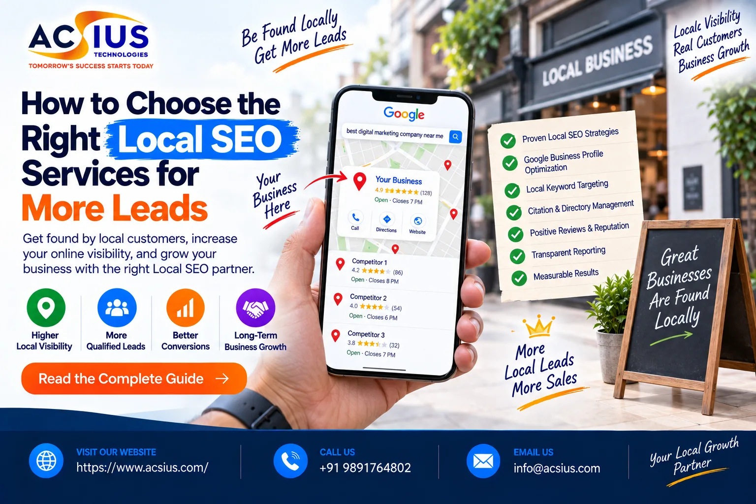 How to Choose the Right Local SEO Services for More Leads
