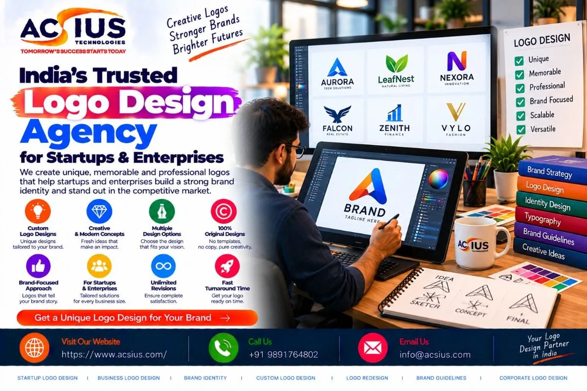 India's Trusted Logo Design Agency for Startups & Enterprises