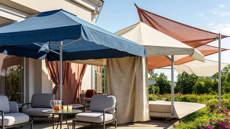 Best Outdoor Fabrics for Awnings, Canopies, and Shade Structures