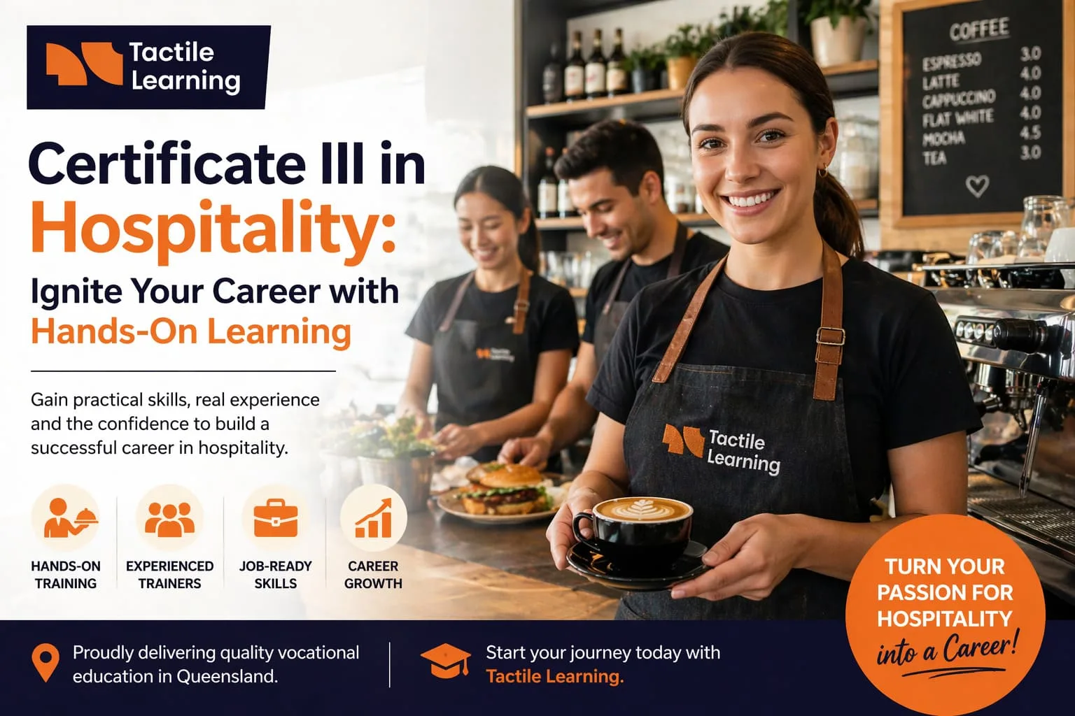 Certificate III in Hospitality: Ignite Your Career with Hands-On Learning