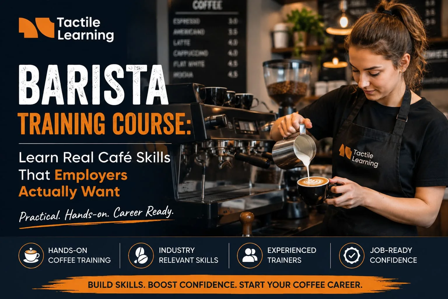 Barista Training Course: Learn Real Café Skills That Employers Actually Want