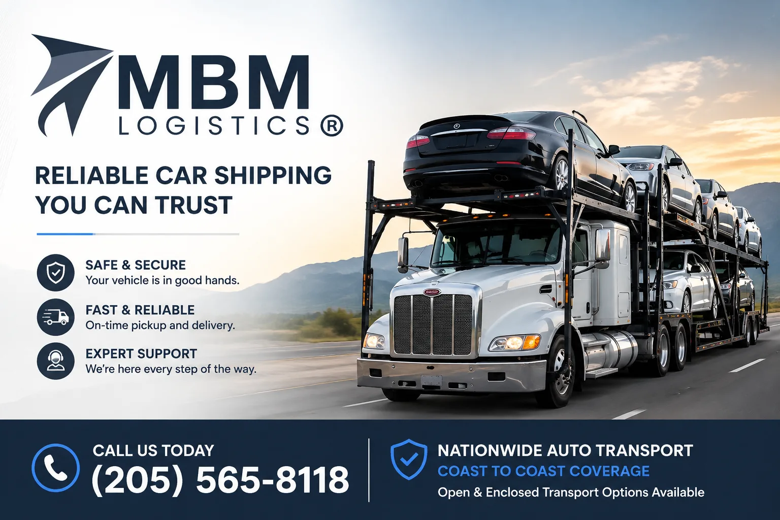 Snowbird Car Shipping Between Northern and Southern States